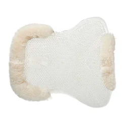 Acavallo Active Pony Gel Pad Cut Out 1/2 Sheepskin Edge Just Gel