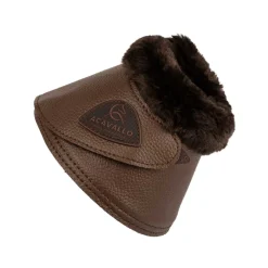 Acavallo Bell Boots Faux Sheepskin & Hook-And-Loop Closure