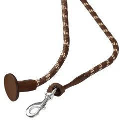 Acavallo Braided Lead Rope Leather Ends