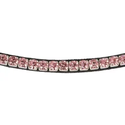 Acavallo Browband Calfskin & Round Crystals