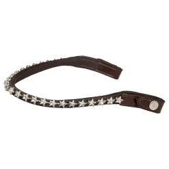 Acavallo Browband Calfskin & Starry Crystals