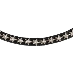 Acavallo Browband Calfskin & Starry Crystals