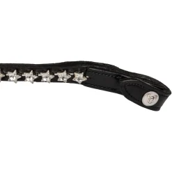 Acavallo Browband Calfskin & Starry Crystals