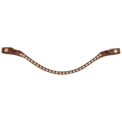 Acavallo Browband Calfskin & Starry Crystals
