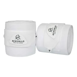 Acavallo Elasticated Exercise Bandages Fleece