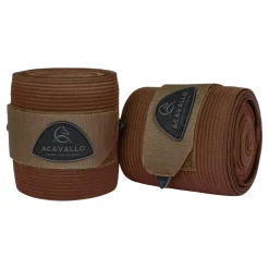Acavallo Elasticated Exercise Bandages Fleece
