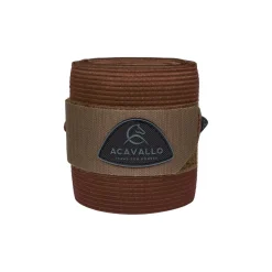 Acavallo Elasticated Exercise Bandages Fleece