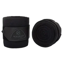 Acavallo Elasticated Exercise Bandages Fleece