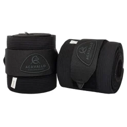 Acavallo Elasticated Exercise Bandages Fleece
