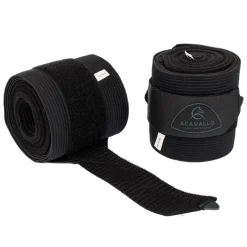 Acavallo Elasticated Exercise Bandages Fleece