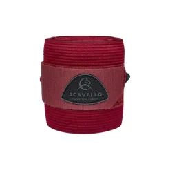 Acavallo Elasticated Exercise Bandages Fleece