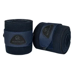 Acavallo Elasticated Exercise Bandages Fleece