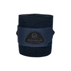 Acavallo Elasticated Exercise Bandages Fleece