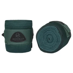 Acavallo Elasticated Exercise Bandages Fleece
