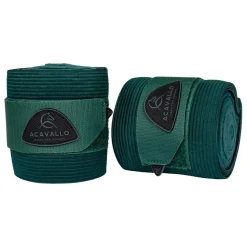 Acavallo Elasticated Exercise Bandages Fleece