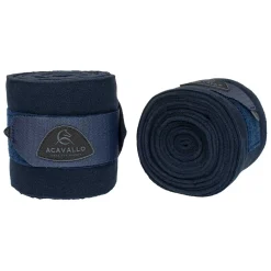 Acavallo Fleece Exercise Bandages Hook-And-Loop Closure Fastening