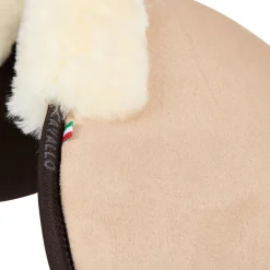 Acavallo Pad MF-S JCCS-S CW-CS Suede Cut-Out Sheepskin Flat