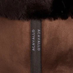 Acavallo Pad MF-S JCCS-S CW-CS Suede Cut-Out Sheepskin Flat
