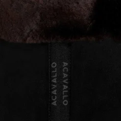 Acavallo Pad MF-S JCCS-S CW-CS Suede Cut-Out Sheepskin Flat