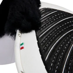 Acavallo Pad Mf-S Jccs-S Cw-Cs Suede Cut-Out Sheepskin Gel Grip Flat