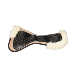 Acavallo Pad Mf-S Jccs-S Cw-Cs Suede Cut-Out Sheepskin Gel Grip Flat