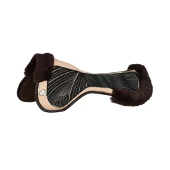 Acavallo Pad Mf-S Jccs-S Cw-Cs Suede Cut-Out Sheepskin Gel Grip Flat
