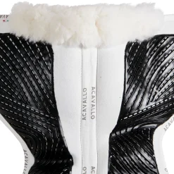 Acavallo Pad Mf-S Jccs-S Cw-Cs Suede Cut-Out Sheepskin Gel Grip Flat