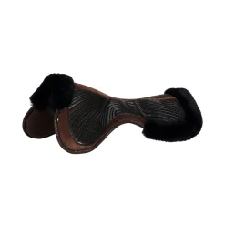 Acavallo Pad Mf-S Jccs-S Cw-Cs Suede Cut-Out Sheepskin Gel Grip Flat