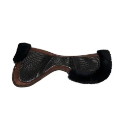 Acavallo Pad Mf-S Jccs-S Cw-Cs Suede Cut-Out Sheepskin Gel Grip Flat