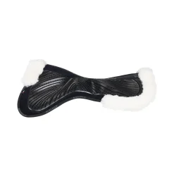 Acavallo Pad Mf-S Jccs-S Cw-Cs Suede Cut-Out Sheepskin Gel Grip Flat