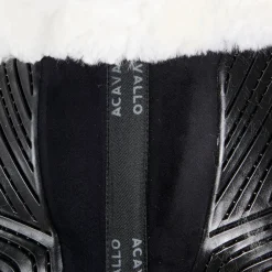 Acavallo Pad Mf-S Jccs-S Cw-Cs Suede Cut-Out Sheepskin Gel Grip Flat