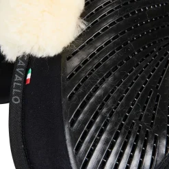 Acavallo Pad Mf-S Jccs-S Cw-Cs Suede Cut-Out Sheepskin Gel Grip Flat