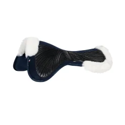 Acavallo Pad Mf-S Jccs-S Cw-Cs Suede Cut-Out Sheepskin Gel Grip Flat