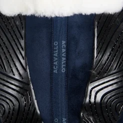 Acavallo Pad Mf-S Jccs-S Cw-Cs Suede Cut-Out Sheepskin Gel Grip Flat