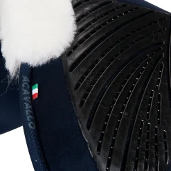 Acavallo Pad Mf-S Jccs-S Cw-Cs Suede Cut-Out Sheepskin Gel Grip Flat