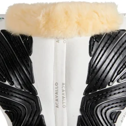 Acavallo Pad Mf-S Jccs-S Cw-Cs Suede Cut-Out Sheepskin Gel Grip Flat
