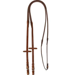 Acavallo Reins Leather & Rubber Grip