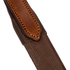 Acavallo Reins Leather & Rubber Grip