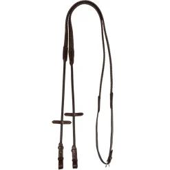 Acavallo Tubular Reins Leather & Rubber