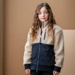 Alessandro Albanese Children's Lori Zip Through Borg Fleece