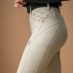 Alessandro Albanese Fina Knee Grip Brushed Hybrid Breech