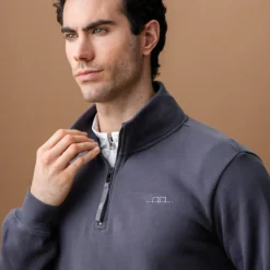 Alessandro Albanese Men's Gabriel Quarter Zip Sweatshirt