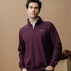 Alessandro Albanese Men's Gabriel Quarter Zip Sweatshirt