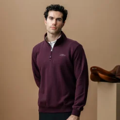 Alessandro Albanese Men's Gabriel Quarter Zip Sweatshirt