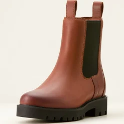 Ariat Women's Wexford Lug Mid Waterproof Chelsea Boot - Rockwood