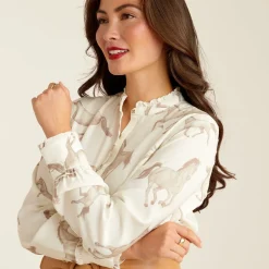 Ariat Women's Clarion Long Sleeve Blouse