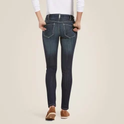Ariat Women's REAL Mid Rise Stretch Outseam Ella Skinny Jean