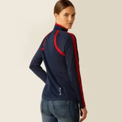 Ariat Women's Sunstopper 3.0 1/4 Zip Baselayer