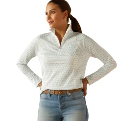 Ariat Women's Sunstopper 3.0 1/4 Zip Baselayer