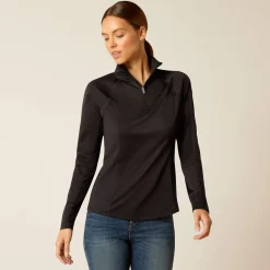 Ariat Women's Sunstopper 3.0 1/4 Zip Baselayer